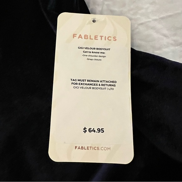 FABLETICS Gigi velour BODYSUIT - Picture 6 of 8